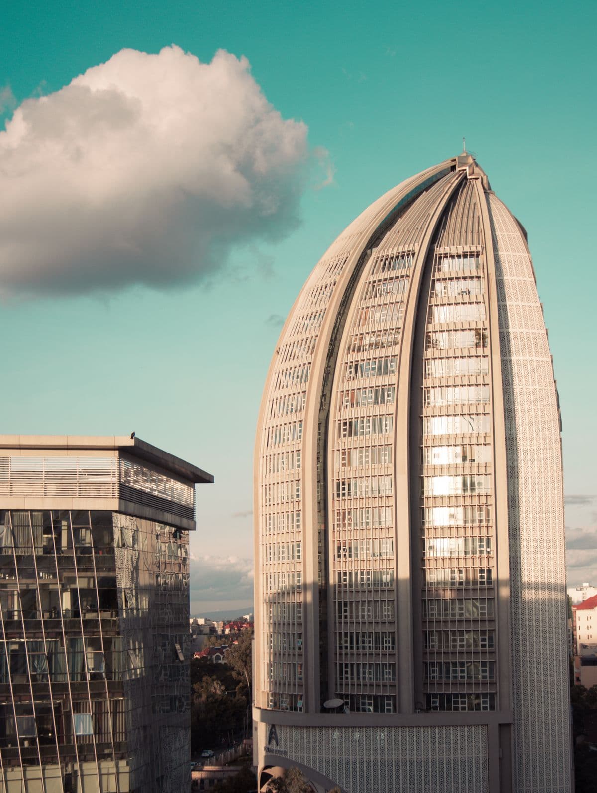 Immeuble moderne à Dakar